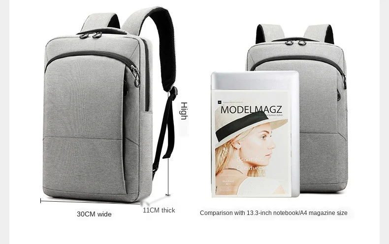 

Adisputent Business Backpack Men Laptop Backpacks 15.6 Inch Waterproof Male Travel Bags Back Packs Notebook Bagpack