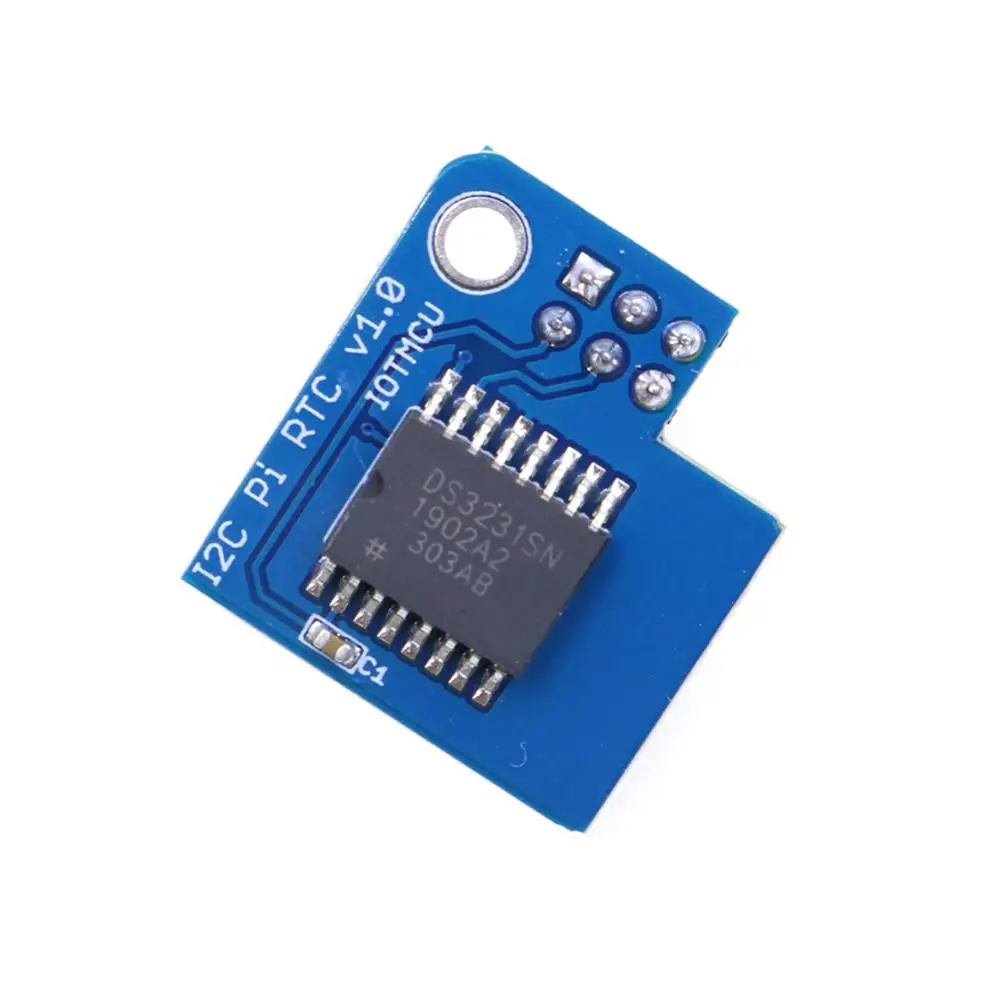 10 шт. аккумулятор DS3231 I2C Pi с поддержкой RTC часы в режиме реального времени для