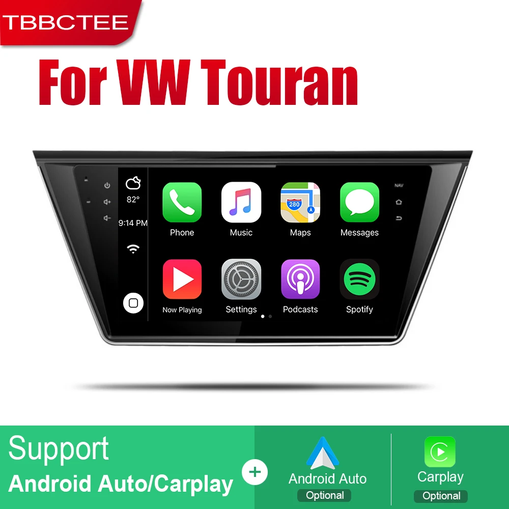 Автомобильный плеер TBBCTEE GPS навигация для Volkswagen VW Touran 2015 ~ 2018 Автомобильная