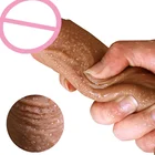Искусственный силиконовый пенис для женщин, присоска с дистанционным управлением, искусственные мужские пенисы для женщин