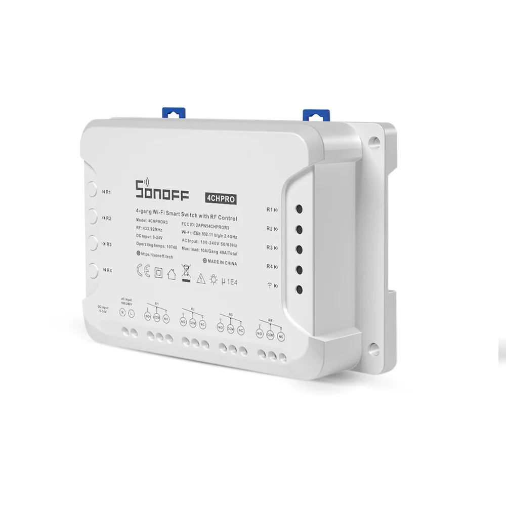 1/2/3/5 шт. смарт-переключатель Sonoff 4CH pro R3 Wifi работает с Alexa | Электроника