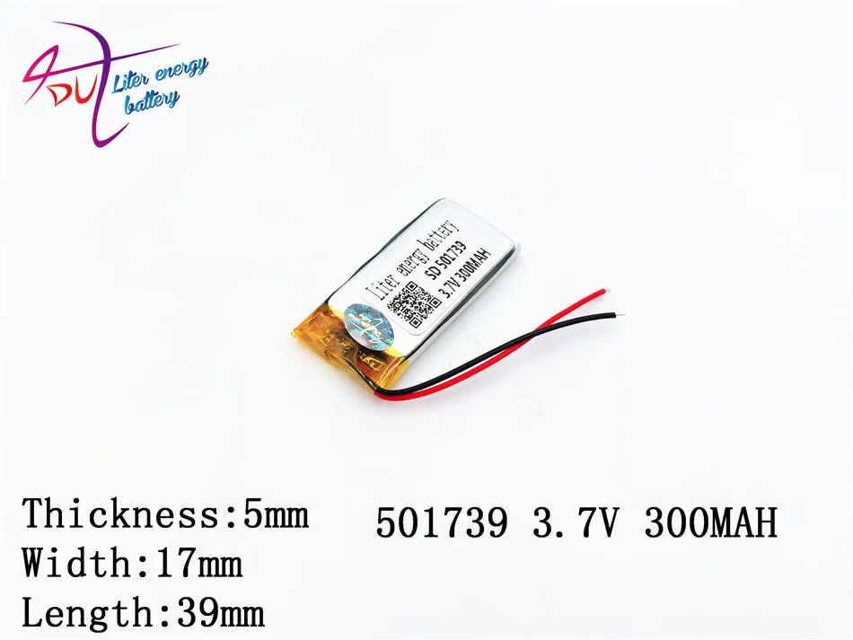 Аккумулятор Liter Mp3 Mp4 Bluetooth Cell 3 7 v литий-полимерная батарея 501739 501540 mah | Электроника