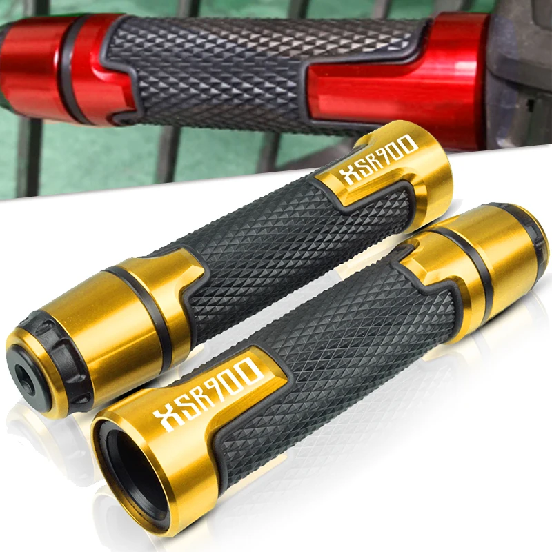 

7/8" 22MM CNC Motorcycle handlebar grip handle bar Motorbike handlebar grips FOR XSR900 / XSR 900 ABS 2016 2017 2018 2019