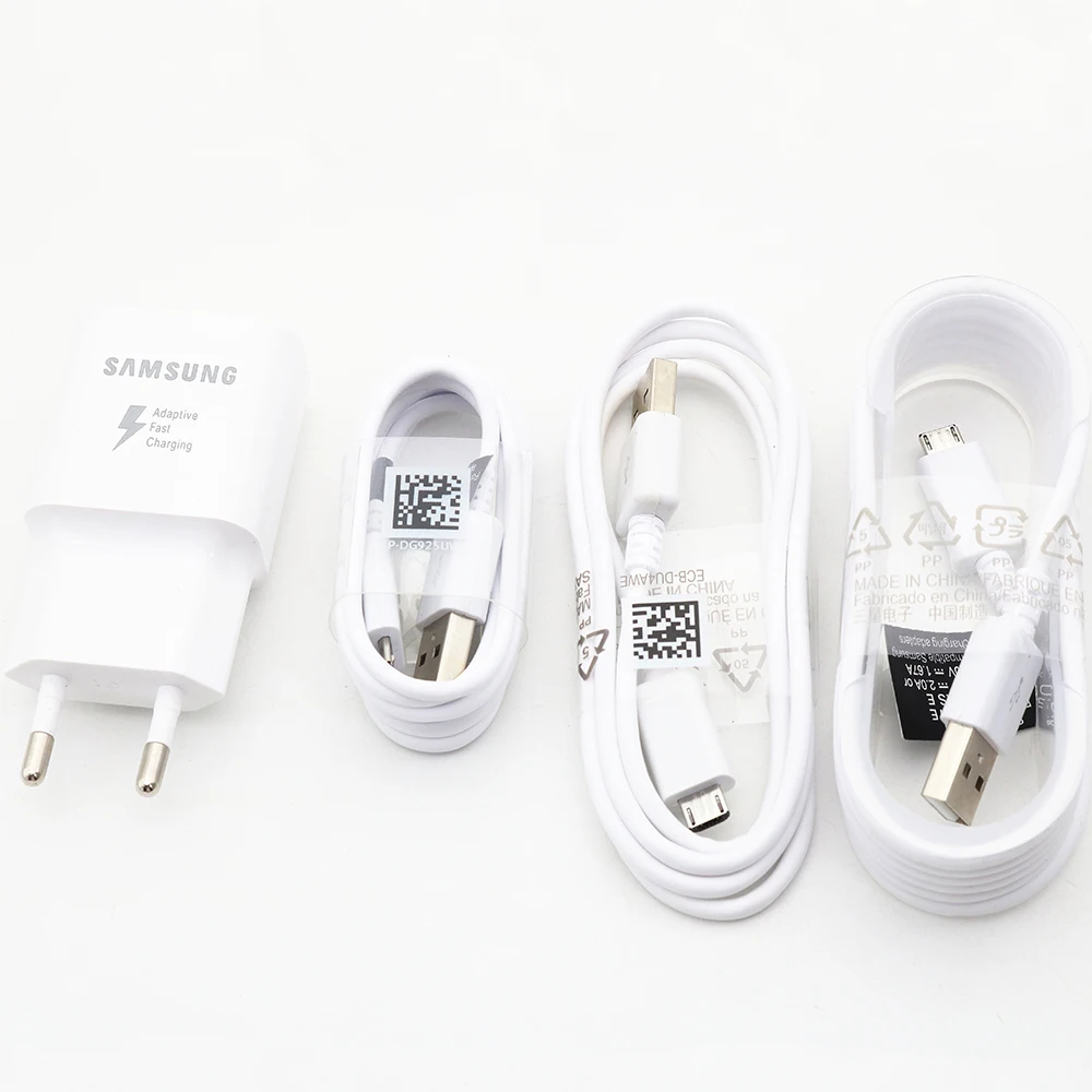 Оригинальное быстрое зарядное устройство Samsung QC 3 0 зарядный адаптер питания Usb