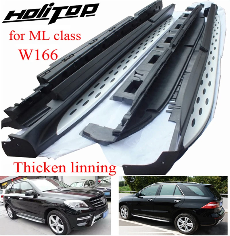 OE модель боковая Шаговая панель для мл ML350 ML450 W166 2012 2015 год только ISO9001 поставщик