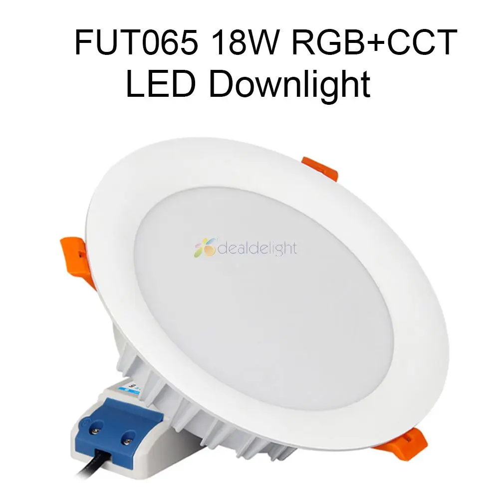 18W FUT065 MiBoxer, 6 Вт, 9 Вт, 12 Вт, 15 Вт, 18 Вт RGB+ CCT светодиодный вниз светильник светодиодный потолочный светильник с регулируемой яркостью FUT062 FUT063 FUT064 FUT065 FUT066 FUT068 FUT069 - Испускаемый цвет: 18W FUT065
