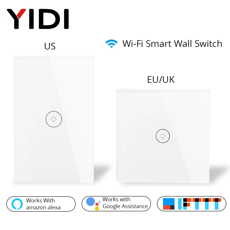 

2/3 Way Wifi Smart Switch US EU Multi-control Association APP Wireless Remote Control Work with Alexa Google Home for Smart Life