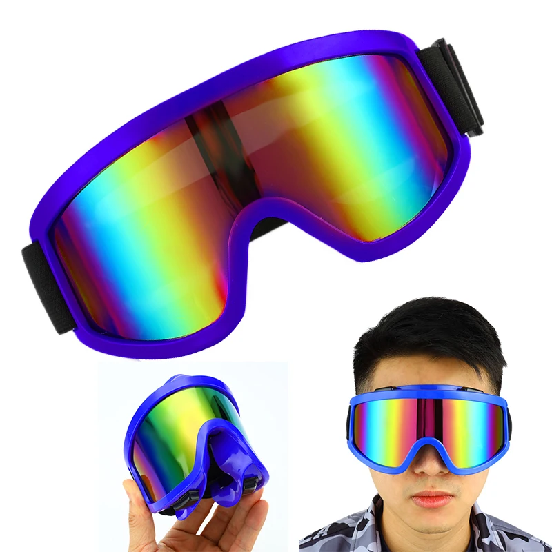 Лыжные очки для зимнего спорта сноуборда с противотуманной линзой анти-УФ