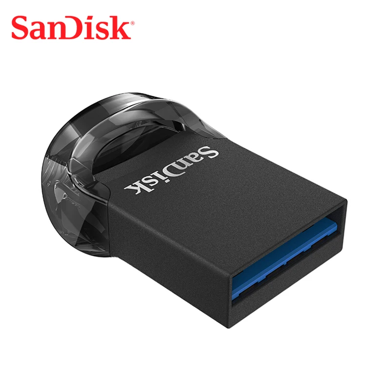 

SanDisk ultra fit CZ430 usb 3.1 256Gb 128Gb flash drive 64Gb 32Gb 16Gb read speed up to 130MB/s Pendrive flash memory stick