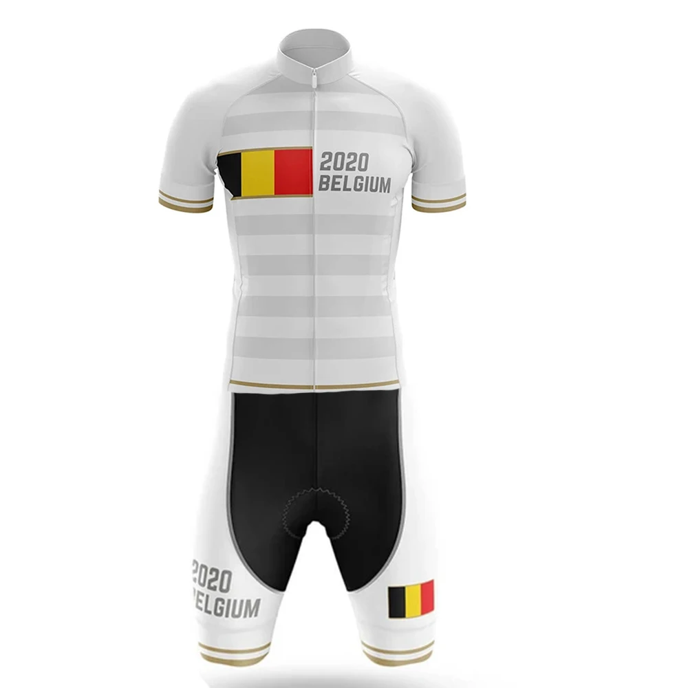 2021 Бельгия ropa ciclismo hombre Велосипеды скафандр быстросохнущие облегающий костюм