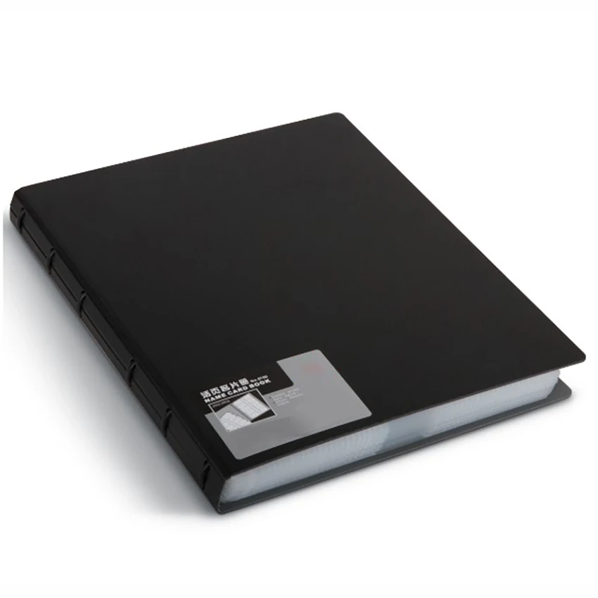 Деловой бумажник большого объема из полипропилена с карманами 300 карманов