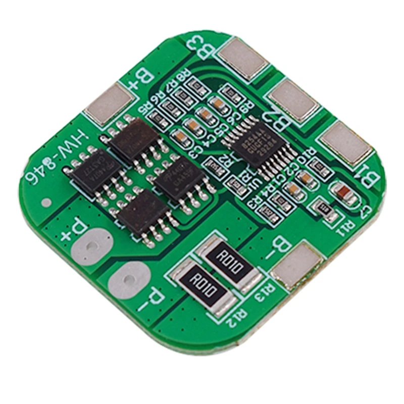 Плата защиты литиевой батареи 4 серии 14 8 в перезаряд разряд 18650 16 защита от