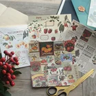 8 листовлот 16,5*16,5 см DIY Рождественская фруктовая ягода наклейка 