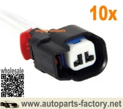 

Longyue 10pcs Repair Connector Harness ABS Sensor Fuel Injector For Jeep Chrysler Grand Cherokee Dodge 5183448