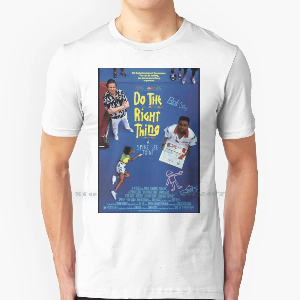 Do The Right Thing T Shirt 100% Pure Cotton Spike Lee Movies Do The Right Thing Malcolm X Blackkklansman A Spike Lee Joint