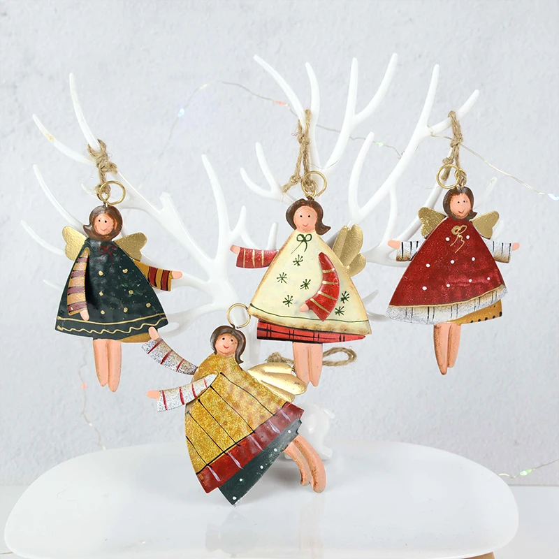 

Милый ангел, орнамент, подвеска, Рождественский ангел, железная поделка, украшение, фестивавечерние ринка, Рождество, Новый Год, сувениры, по...