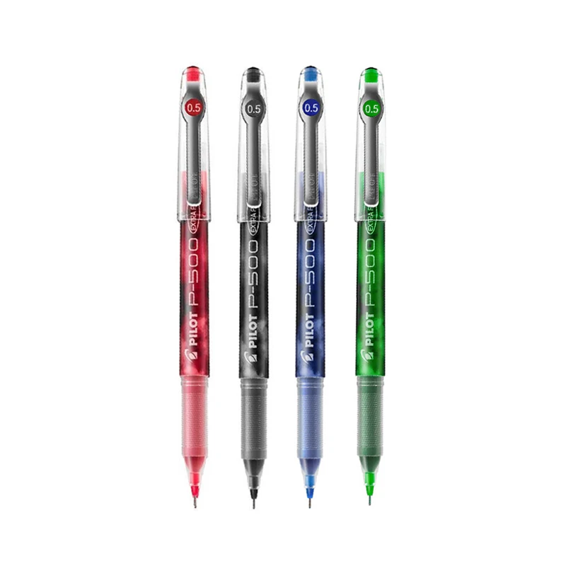 Pilot 5 видов цветов набор разнообразных ручек P-500 точные гелевые чернила