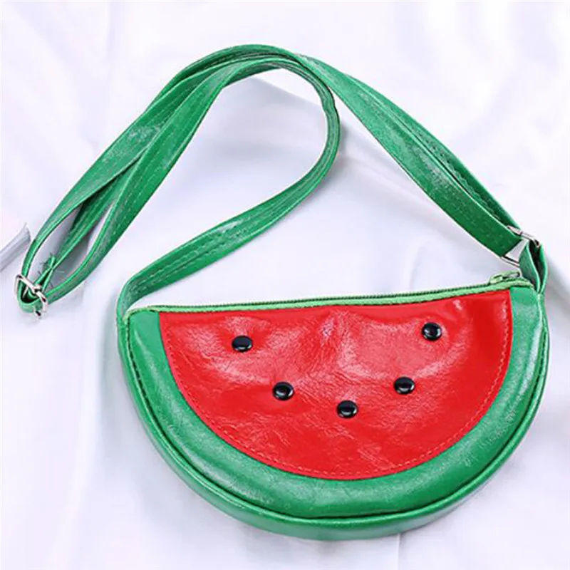

Cartoon Fruit Bag Kids Girls Mini Coin Wallet Pouch Strawberry/watermelon/pineapple Money Change Purse Baby Boy Crossbody Bags