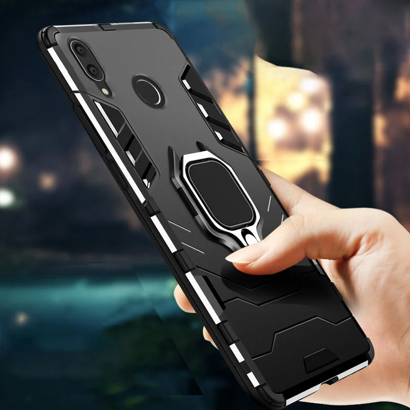 

Case For Redmi 7 Flower Case Redmi 7A Ring Ring Stand Bumper Phone Cover For Xiaomi Redmi 7 Shockproof Case Bumper on Redmi 7 7A