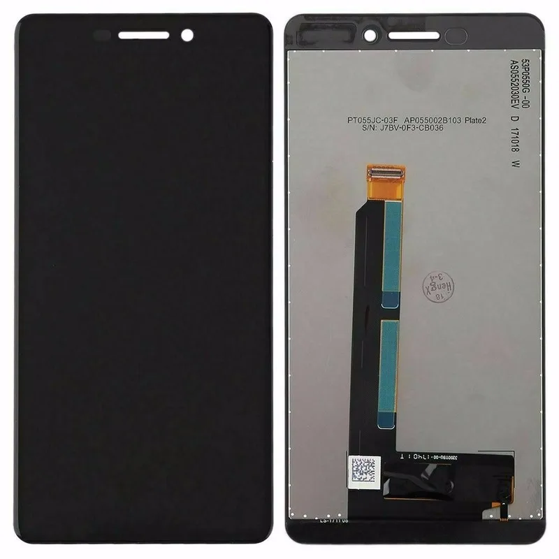 Оригинальный протестированный ЖК-экран для Nokia 6 TA-1000 1 Plus/X6 2018 ЖК-дисплей с
