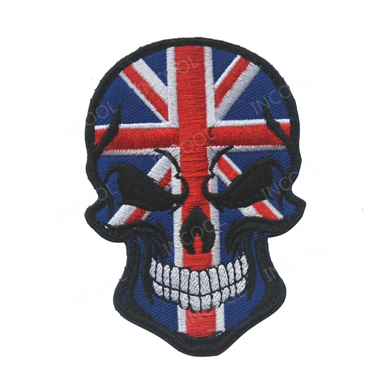 

United Kingdom Flag Embroidered Patches Great Britain Flags Patch Military Patches Emblem Appliques 3D Embroidery Badges