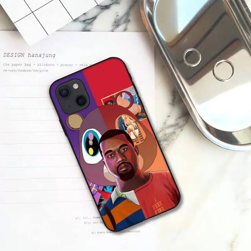 Чехол для телефона ZORORO kanye-W-West YEEZUS iPhone 11 12 Mini 13 Pro XS Max X 8 7 6s Plus 5 SE XR | Мобильные
