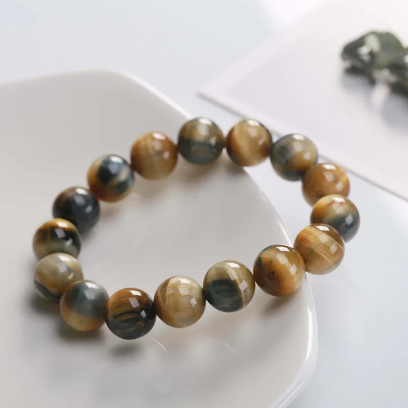 JD красочные мечты тигровые глаза натуральный камень браслеты и ручной работы