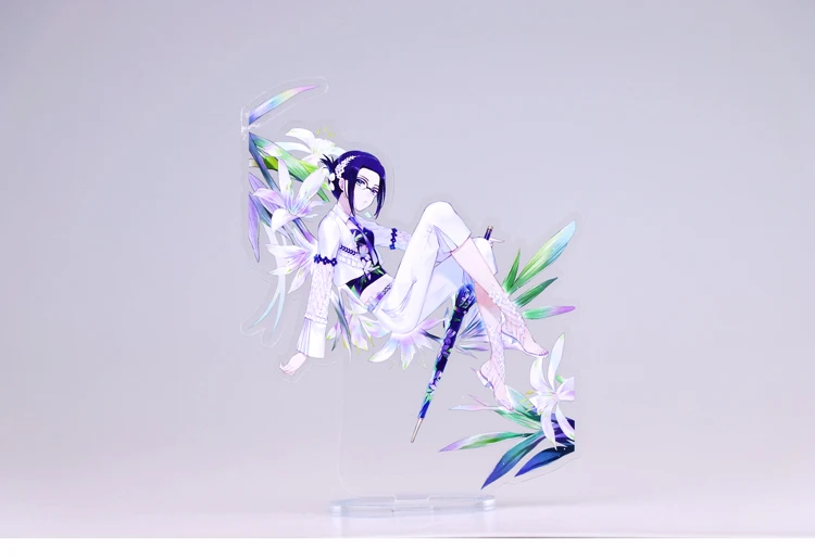 Darling в FranXX ноль два прозрачных фигурка на акриловой подставке настольное