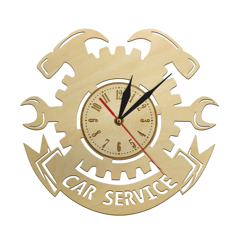 Инструменты для ремонта автомобиля деревянные настенные часы автомобильные