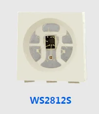 Ws2812s чип 5050 цветная светодиодная лампа бусины WS2812S встроенный одноточечный
