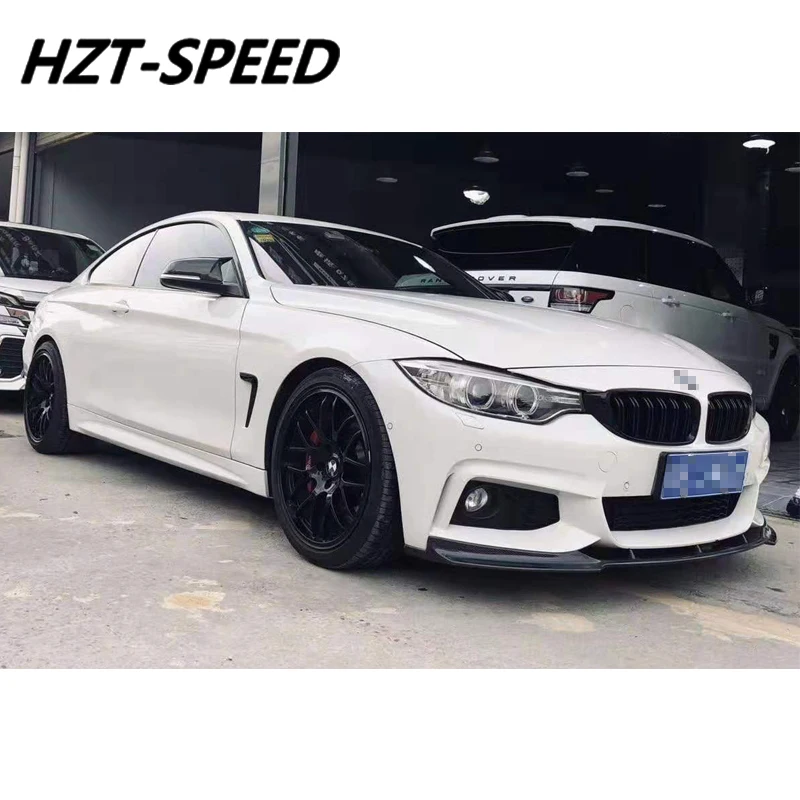 F32 FD стиль кузова автомобиля комплект углеродного волокна передняя губа Лопата
