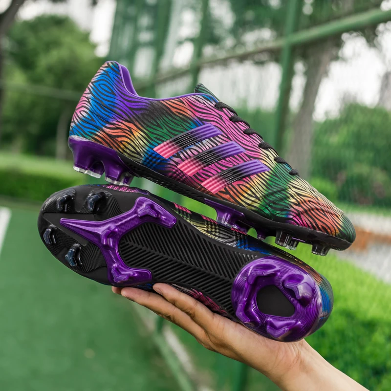 

Indoor Soccer Shoes for Men Football Shoes Kids Training Sneakers Original TF AG Spikes Soccer Cleats Futsal Male Football Boots