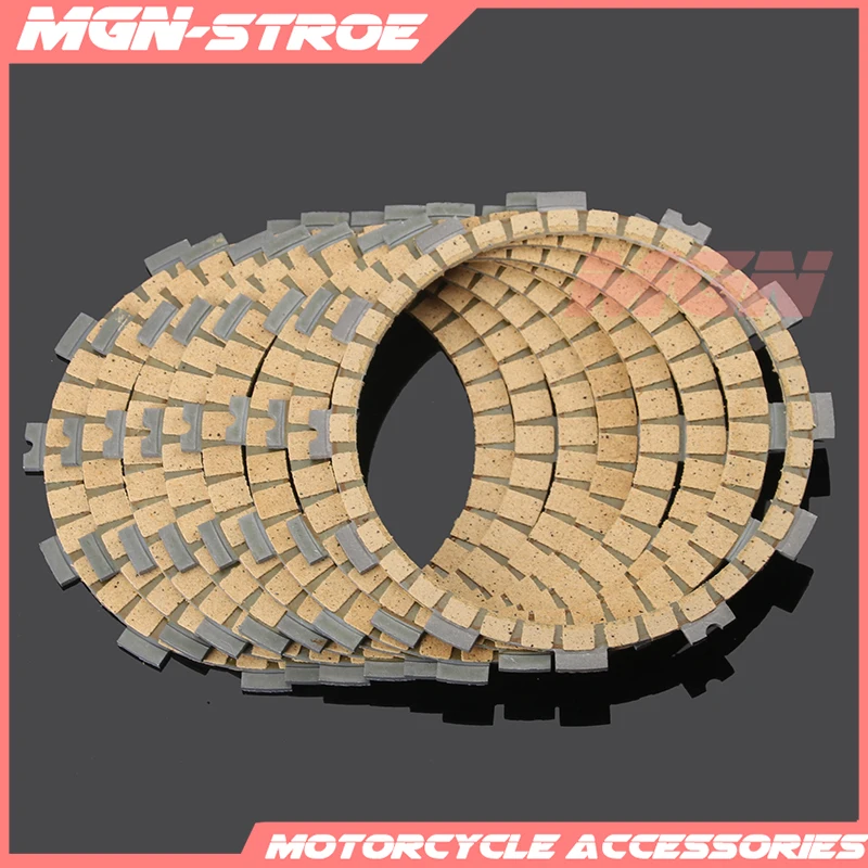 

Motorcycle Clutch Friction Plates Disc Set 8pcs For GSXR600 GSXR750 GSXR 600 750 2006-2007 06 07 K6