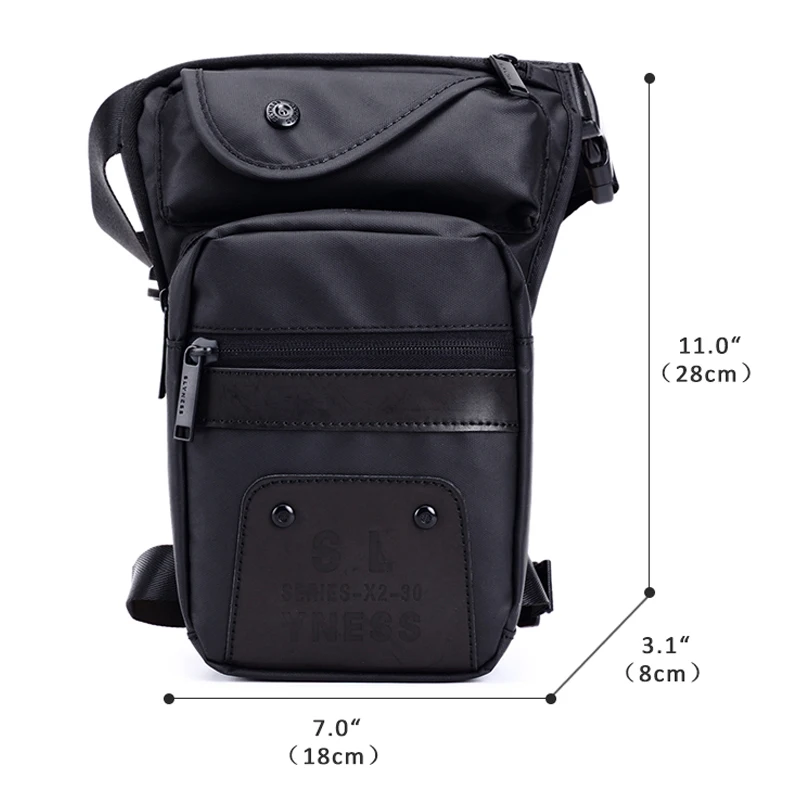 Модная мужская сумка на плечо высокое качество поясная для езды мотоцикле сумки