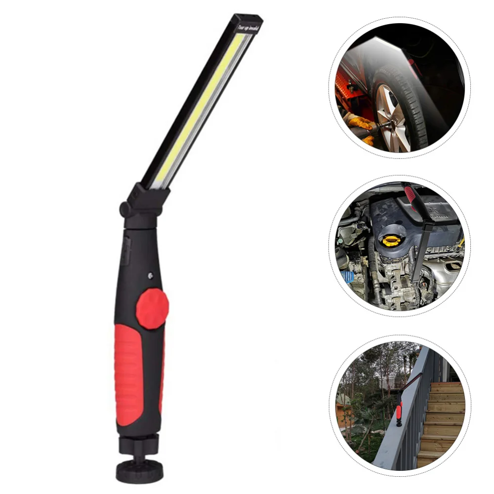 

1 Set USB Rechargeable Flashlight Collapsible COB Working Light Camping Lamp