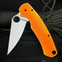 aluminum handle for c81 para 3 paramilitary 3 spider knife patch material diy accessories g10 blade handle patch r1q0