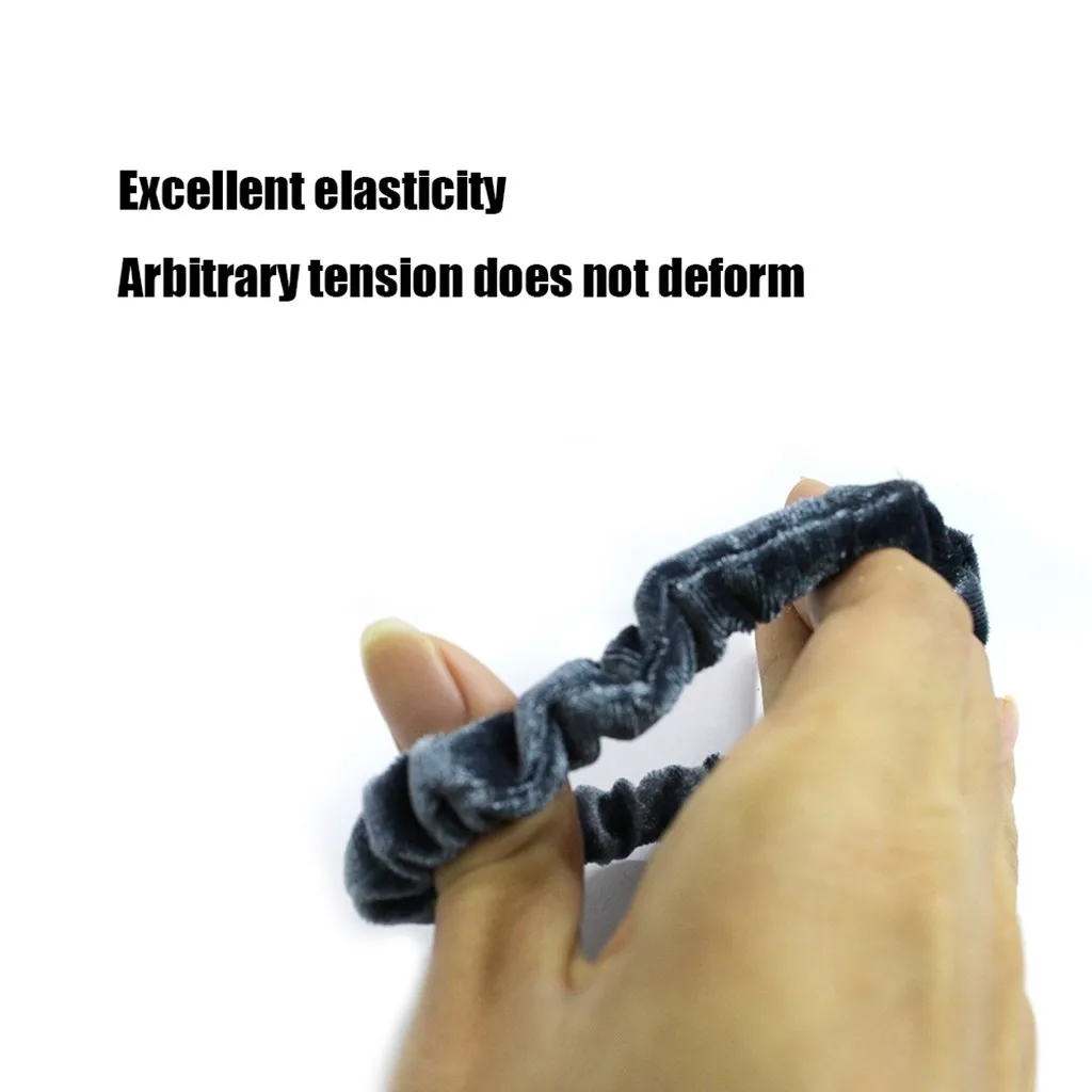 36/50 шт. бархатные резинки для волос женщин и девочек эластичные резиновые ленты