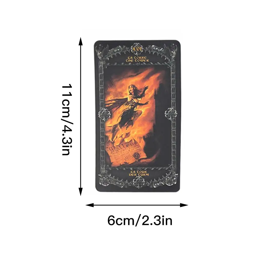 78 шт. карты-Таро для вечевечерние карточки Алхимии в готическом стиле 1977 | Спорт и