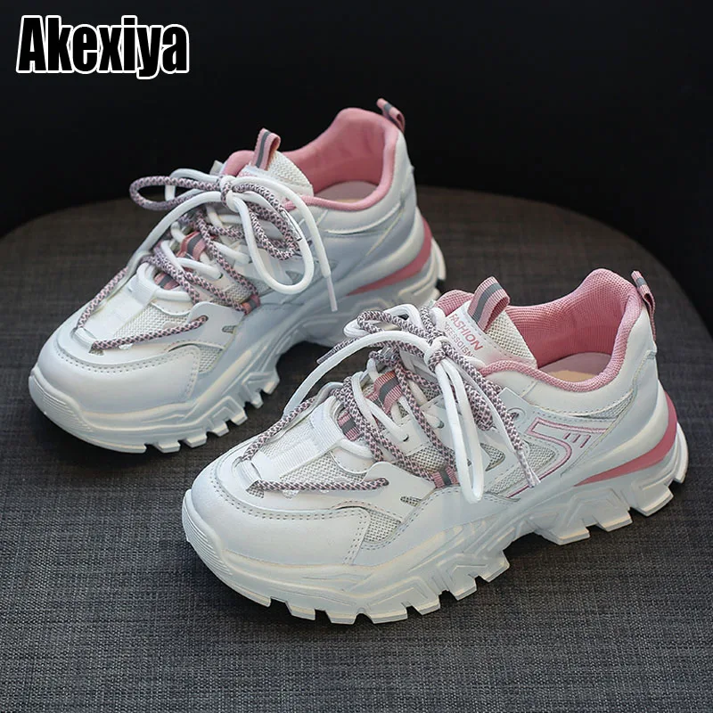 

Женские кроссовки для бега, дышащие кроссовки на плоской подошве, Повседневная прогулочная обувь, весна 2022