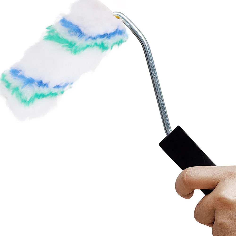 

24pcs Paint Rollers Covers Polyester Roller Sleeve Coating Decorators Brush Wall Painting Tools Without Handle