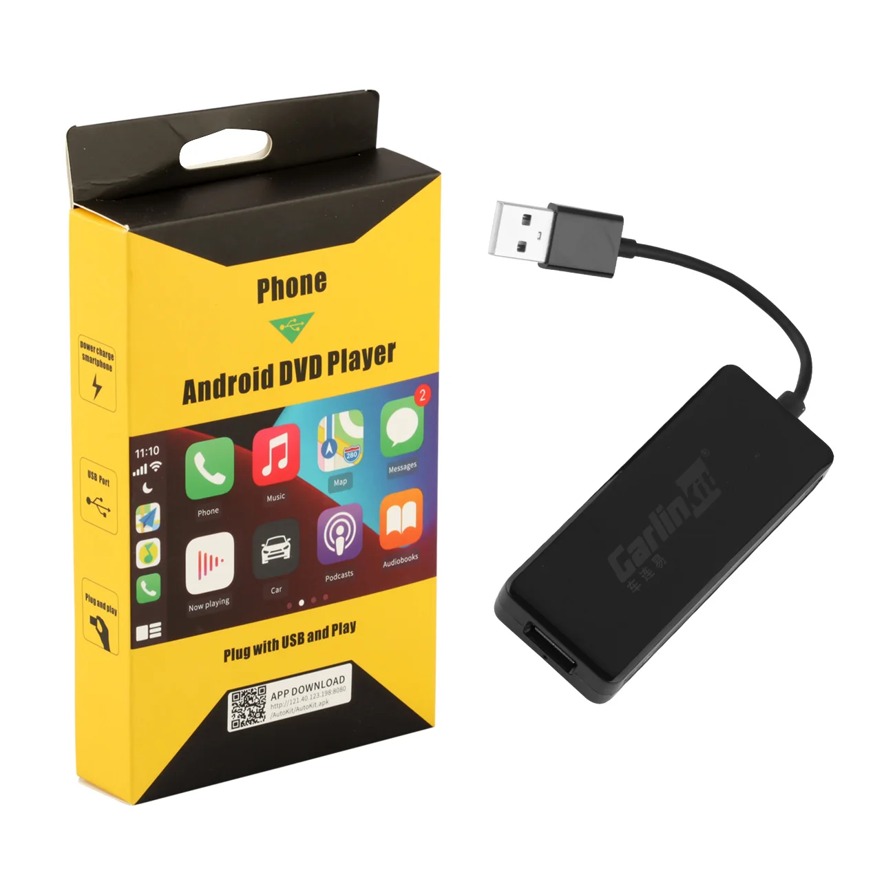 Новый Carlinkit Wried CarPlay Smart Link Dongle для Android Авто Carplay экрана Apple Mirrorlink - купить по