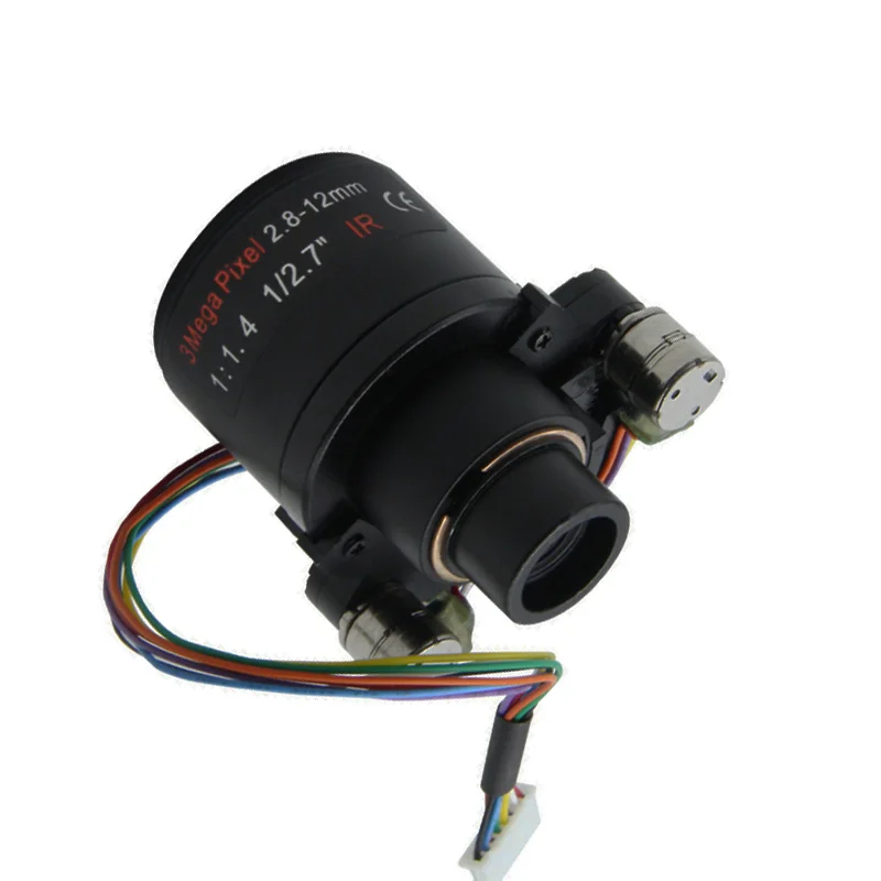 3.0MP cctv Объектив фиксированная ирисовая диафрагма HD моторизованный 2 8 12 мм M14 с
