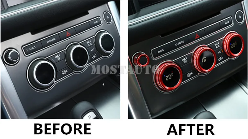 Для Land Rover Range L405 консоль крышка ручки кондиционера 2013-2017 4 шт.