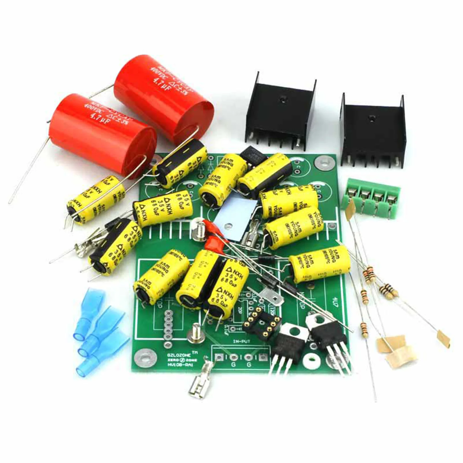Наборы DIY HV10B усилитель для наушников собранная плата база на цепи RA1(версия переменного тока