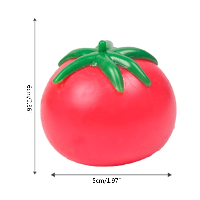 

Stress Reliever Simulation Tomato Instead Of Anger And Depression Novelty Tomato Ball Great Fun For Children And Adults