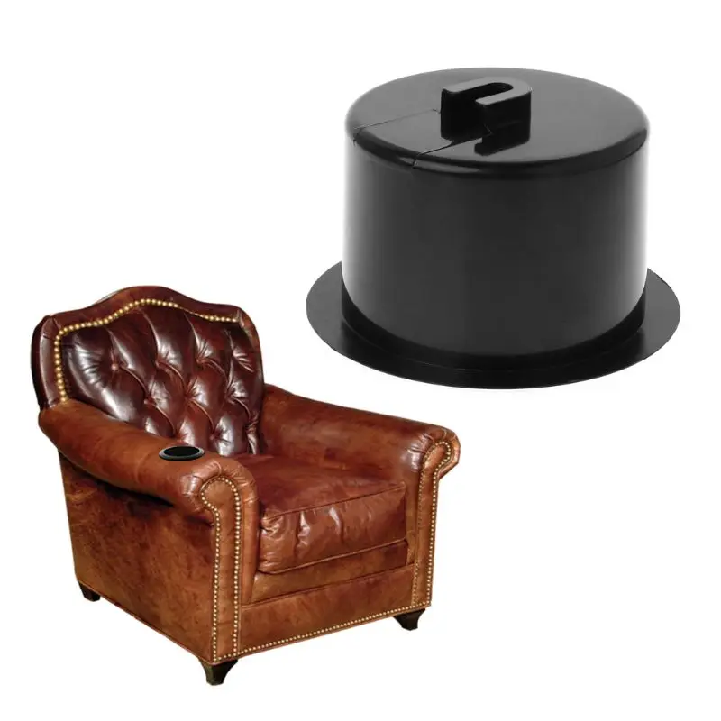

Y5JC Plastic Black Insert Cup Holder Drink Bottle Placing Rack For Car Marine Boat RV Office Sofa
