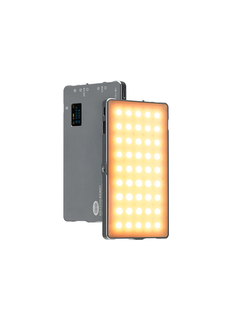 SIDANDE 2500K-9900K RGB светильник CRI 96 заполнясветильник со встроенной батареей светильник для съемки студии + штатив