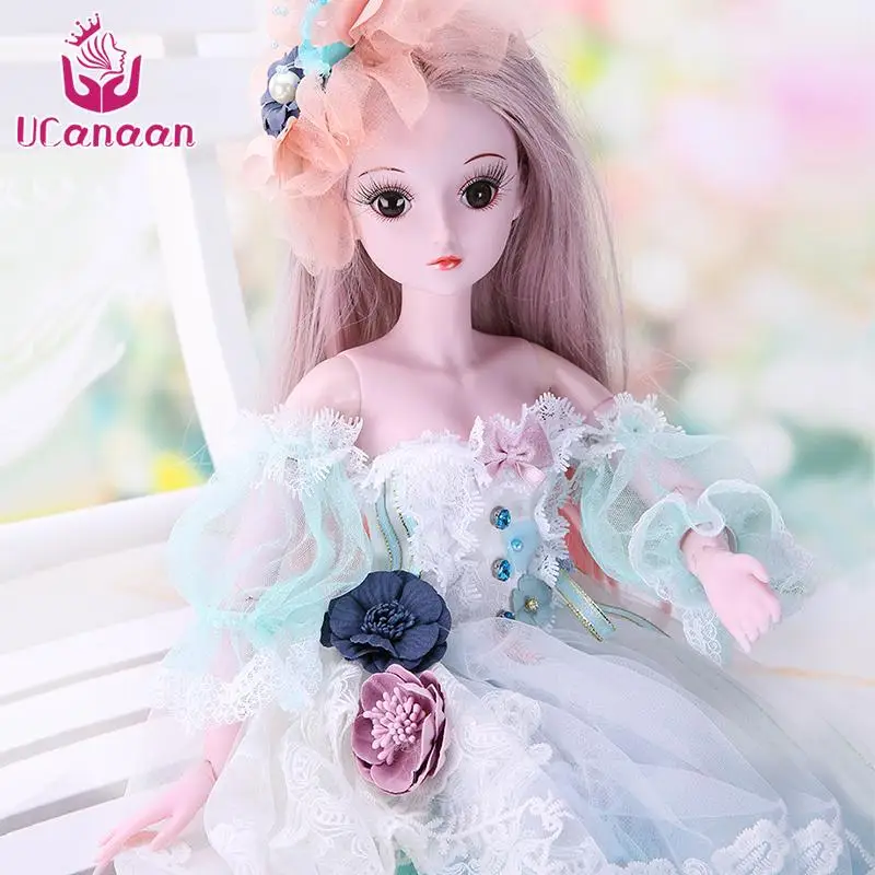 UCanaan 1/3 BJD кукла 60 см/23 6 ''Высота 19 шарнирные куклы (парик Обувь Одежда волосы