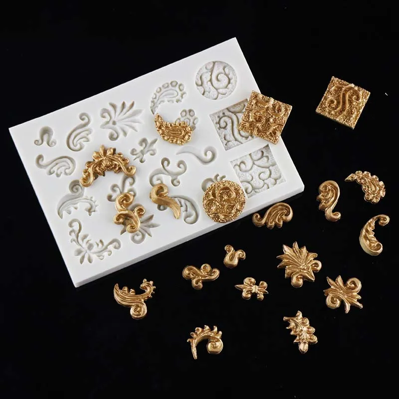 Ретро рамка Сделай Сам помадка торт Бродер инструмент для украшения женская