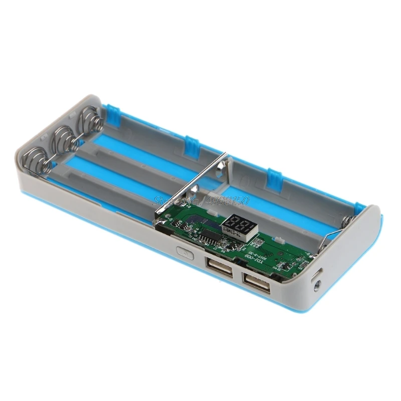 Оптовая продажа дропшиппинг 5x18650 зарядное устройство для литиевых батарей ЖК